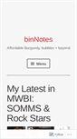 Mobile Screenshot of binnotes.com